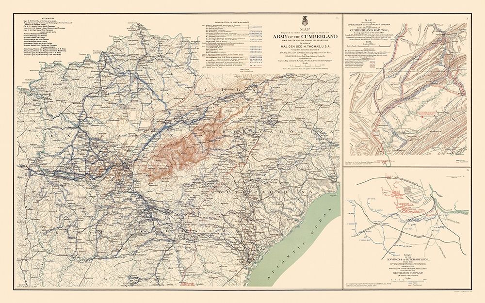 Army of Cumberland Campaigns - Ruger 1895