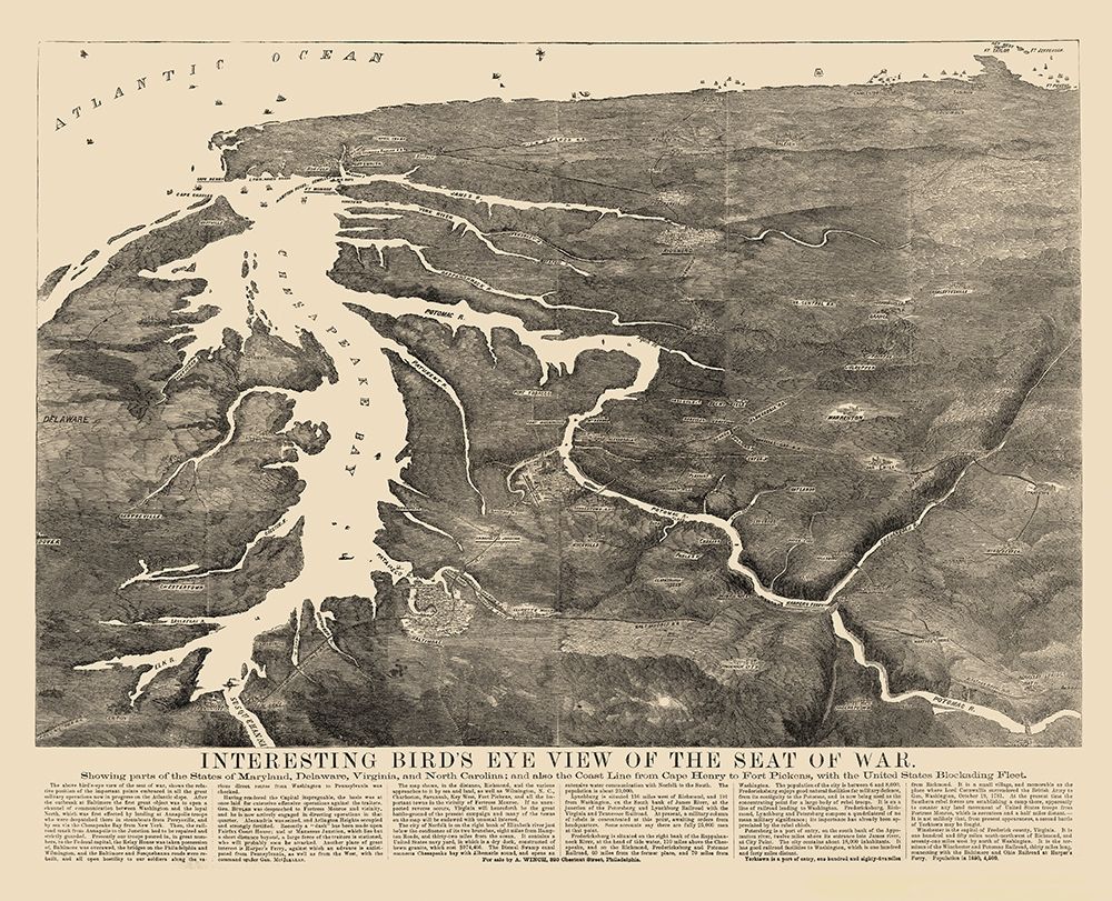 War of Maryland Virginia Delaware North Carolina