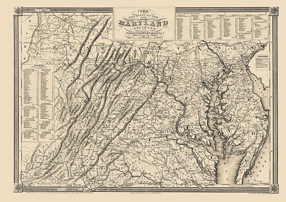 Guide Delaware Maryland Pennsylvania Virginia