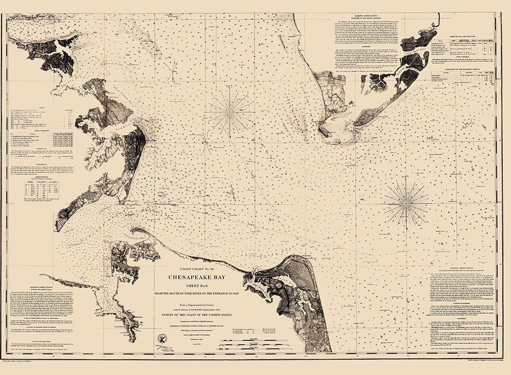 Chesapeake Bay - Blunt 1863