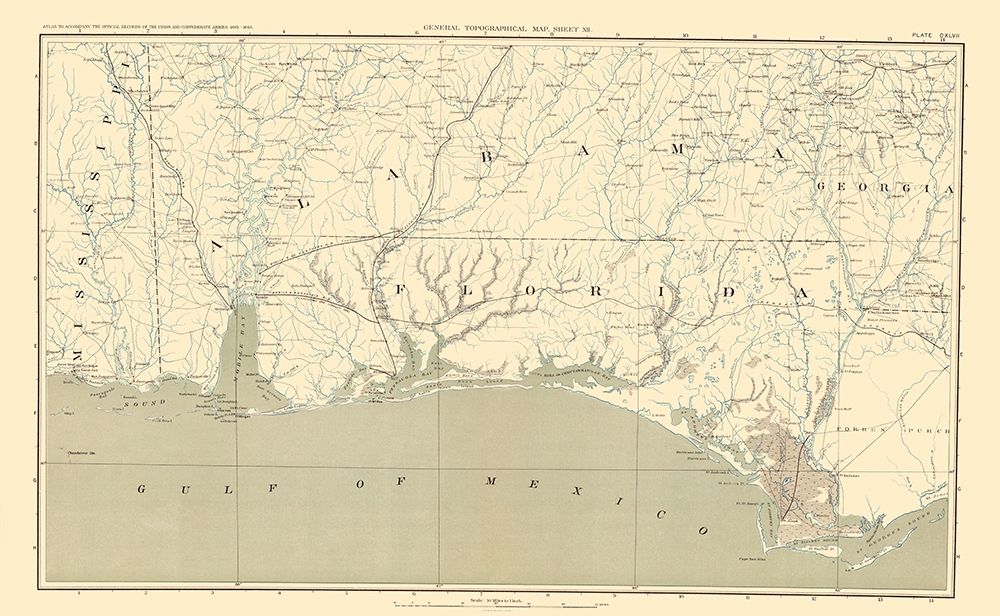 Upper Florida Peninsula Atlas - Bien 1895