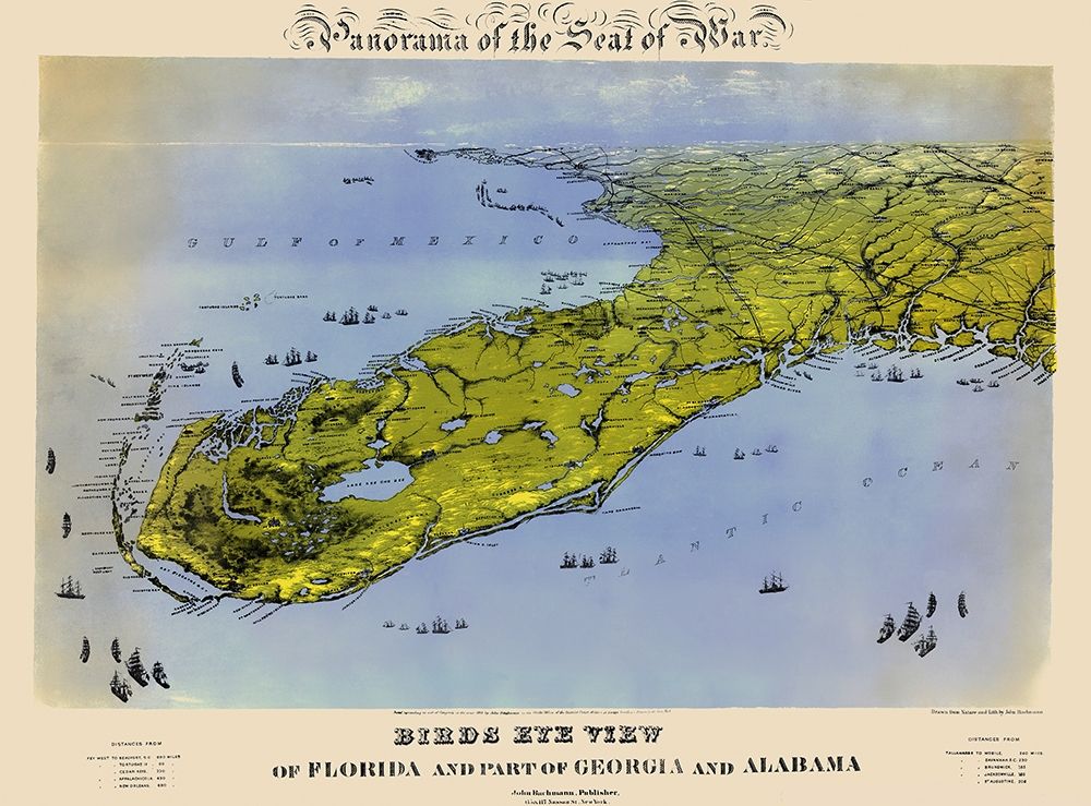 Florida Georgia Alabama - Bachmann 1861