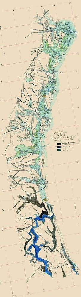 Georgia Florida Coast - 1863