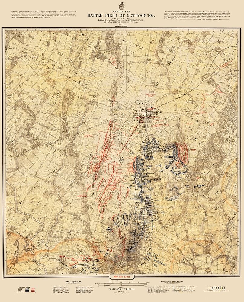 Gettysburg Battlefield Third Days Battle
