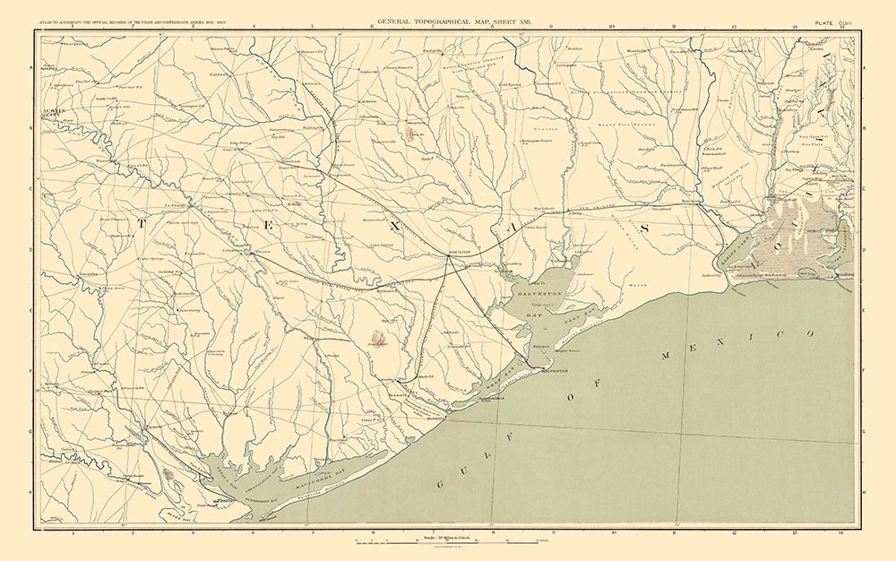 Texas Louisiana Gulf Coast Region - Bien 1895