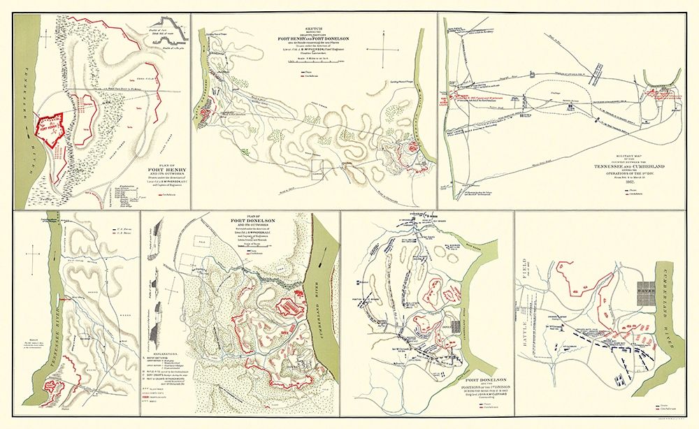 Fort Donelson Fort Henry Tennessee - McPherson