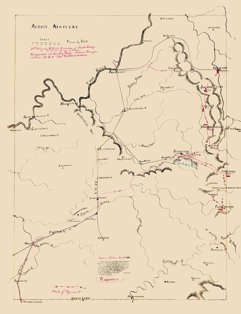 Kentucky 38th Brigade Gilberts Division