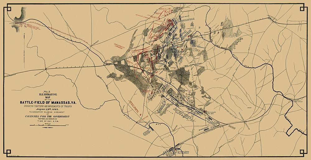 Manassas Battlefield Virginia - Ripley 1862