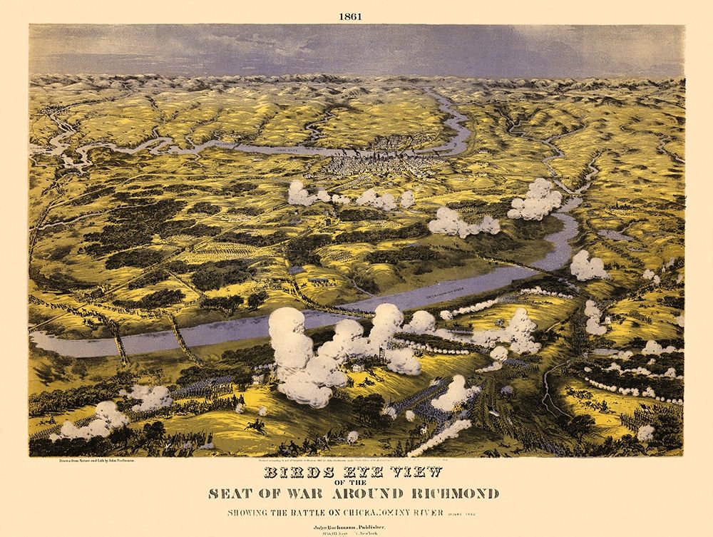 Around Richmond Virginia - Bachmann 1861