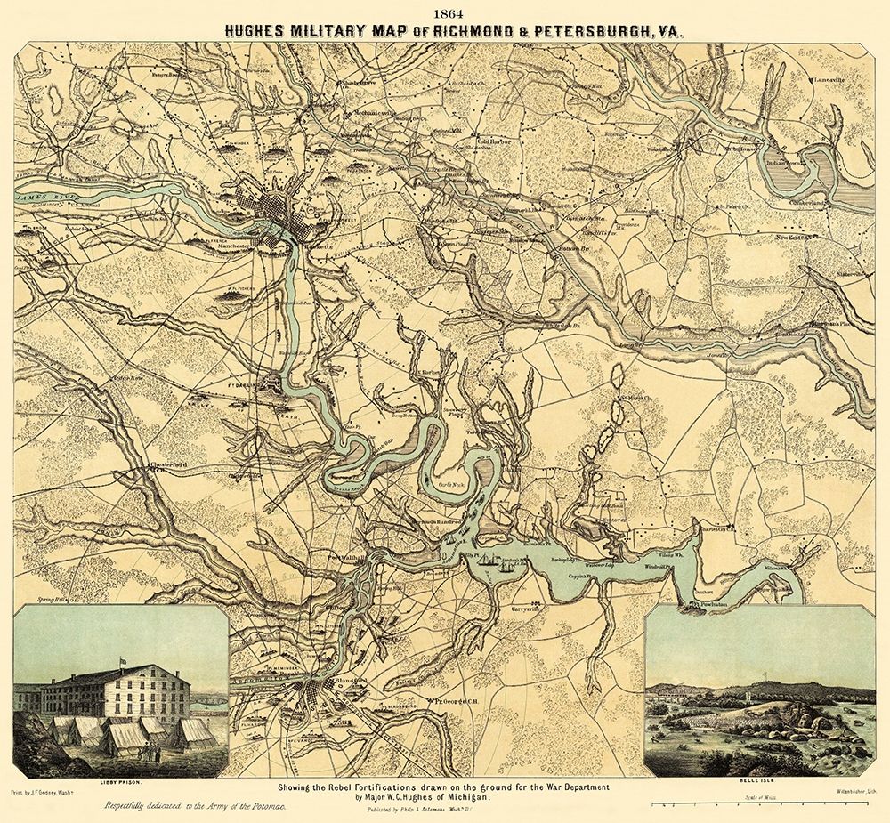 Richmond Petersburgh Virginia - Philip 1864