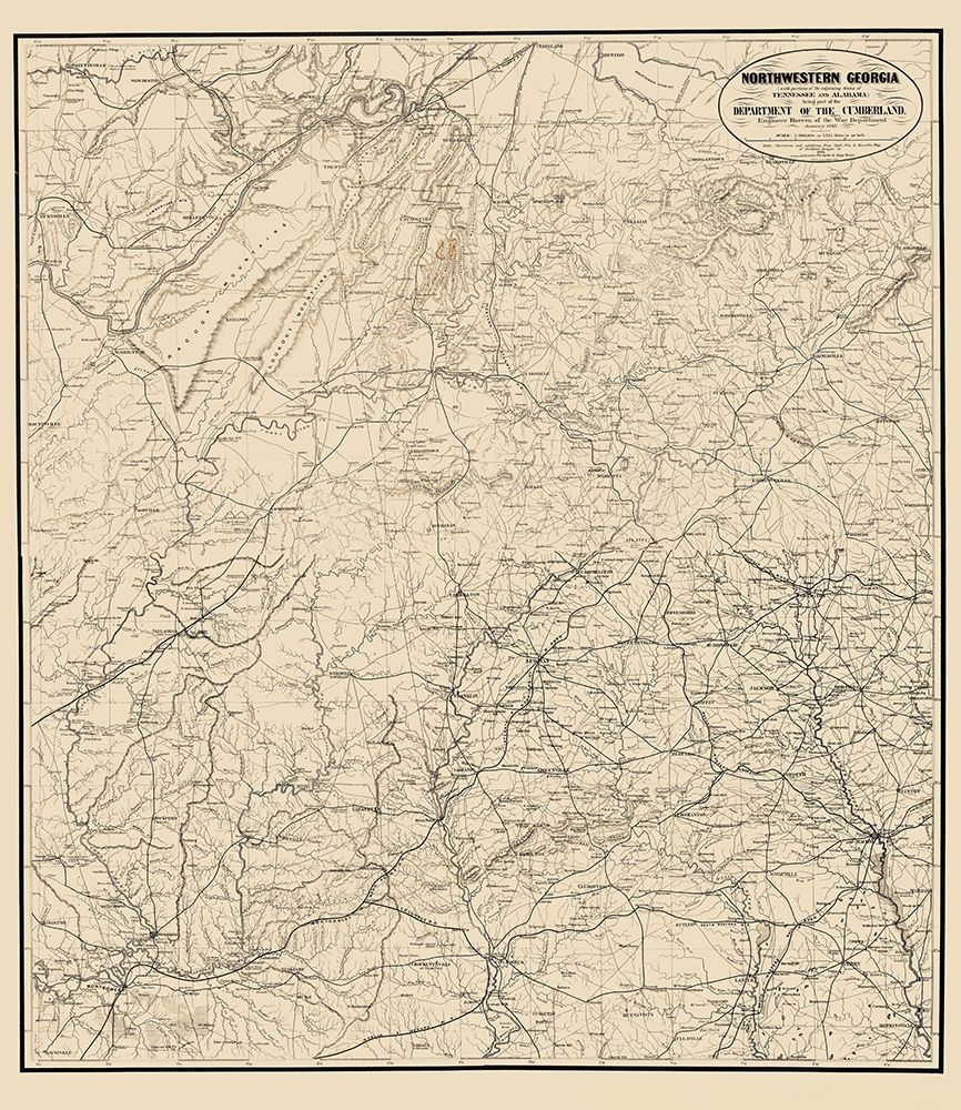 Georgia Tennessee Alabama War Department