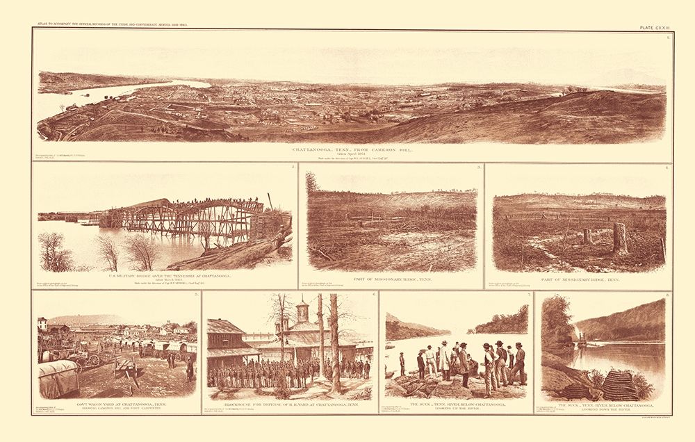 Buildings Forts Tennessee - Bien 1895