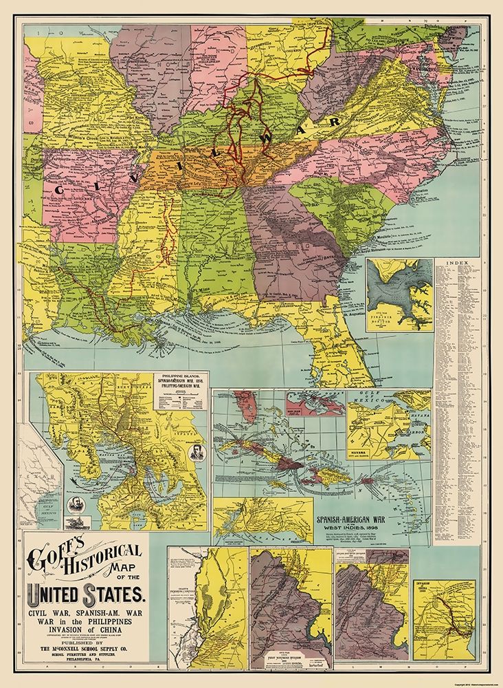 Spanish American War Invasion of China - Goff 1907
