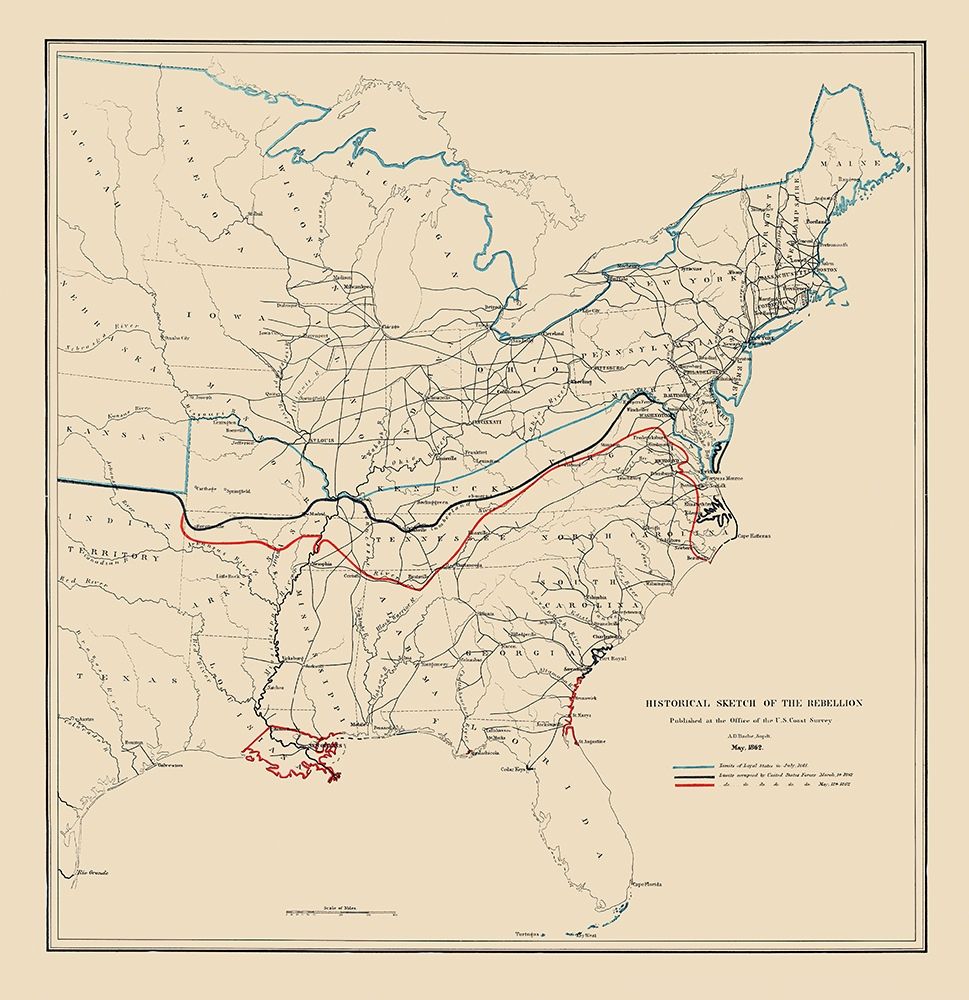 Historical Sketch of Rebellion May - Bache 1862