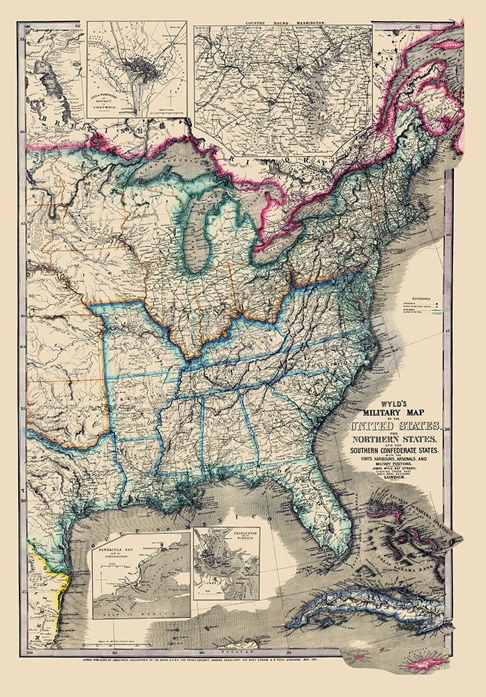 United States Military - Wyld 1861
