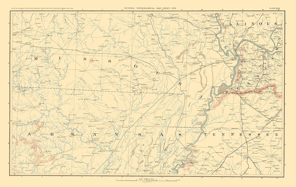 Parts of South Central United States - Bien 1895