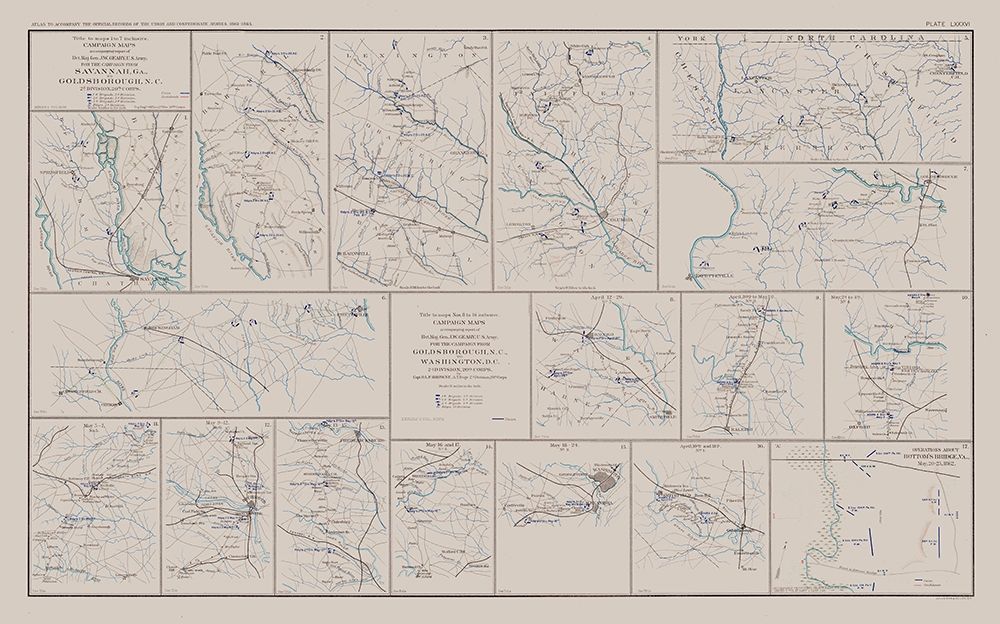 Savannah to Washington - Bien 1894