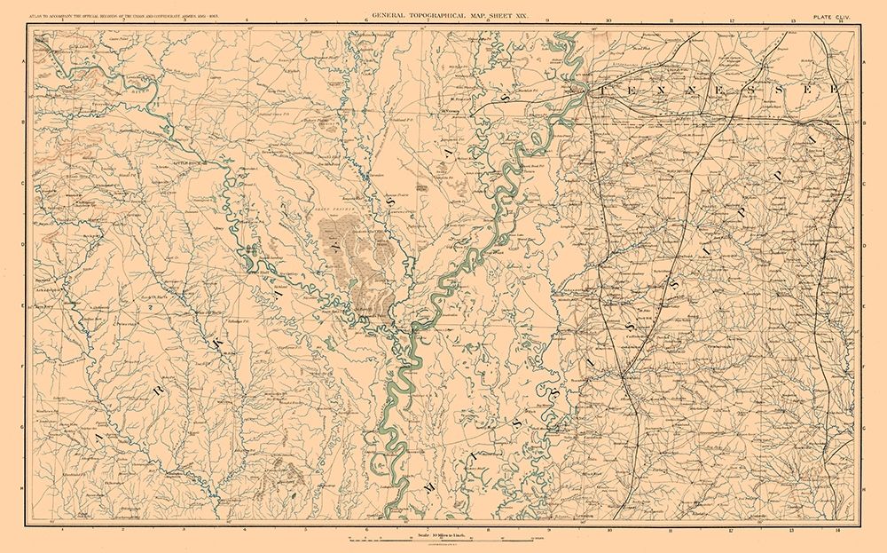 Arkansas Tennessee Mississippi - Bien 1894