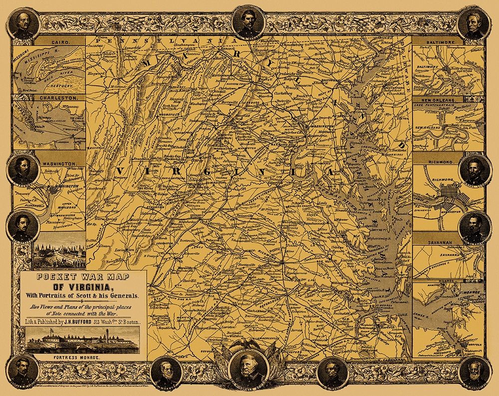 Virginia Pocket War - Bufford 1861