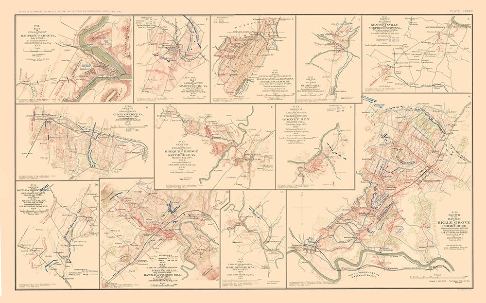 Battle Positions Virginia West Virginia