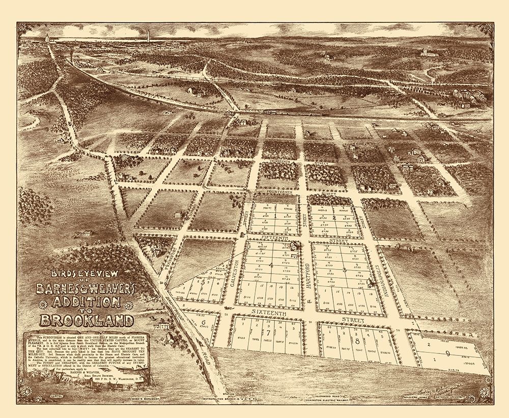 Brookland Washington DC - Barnes 1895