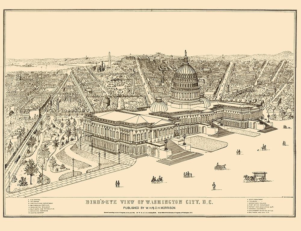 Washington DC - Morrison 1872