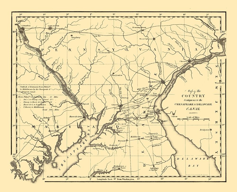 Delaware - Tanner 1824