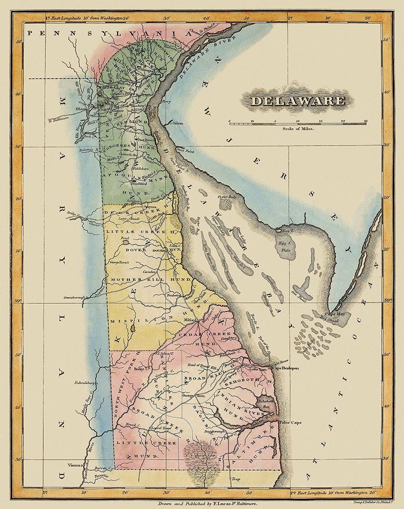 Delaware - Lucas 1823