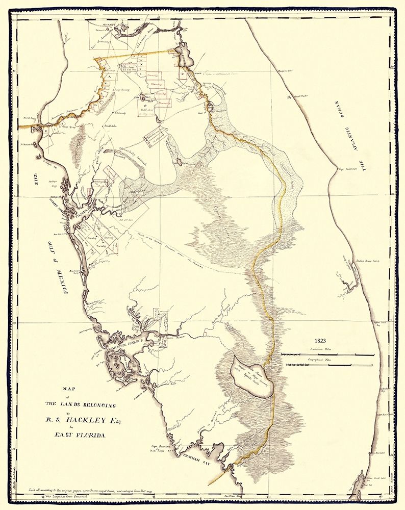 Tampa Bay, Hackley Florida Landowner - Hackley