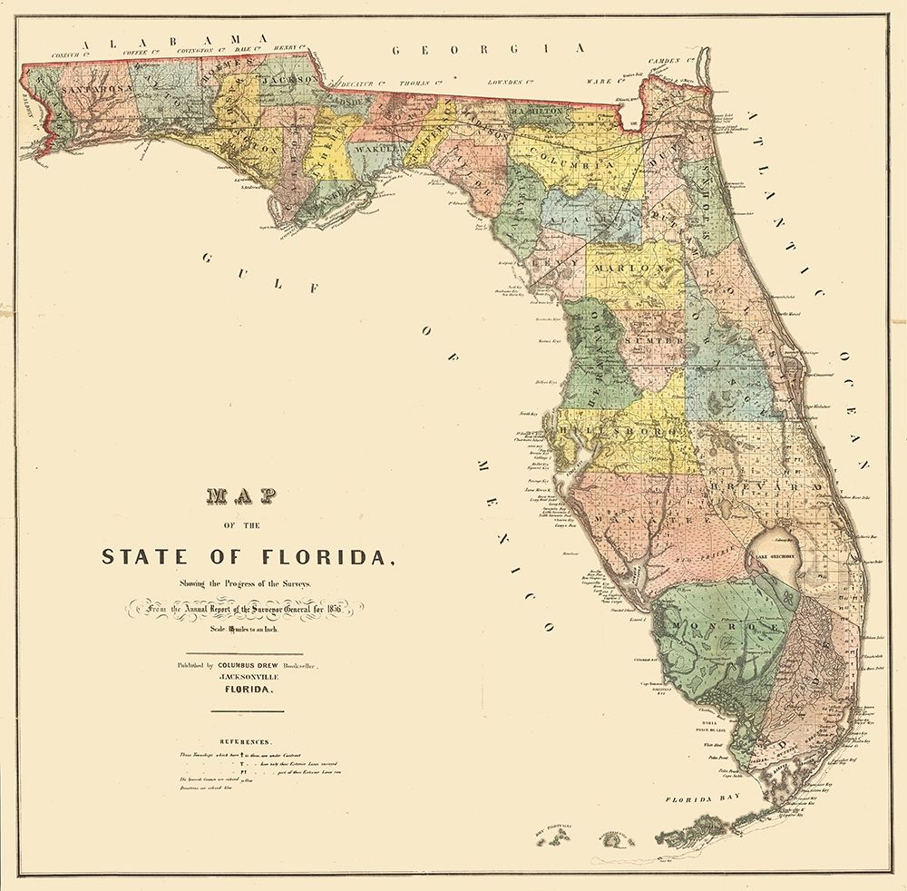 Florida - Drew 1856
