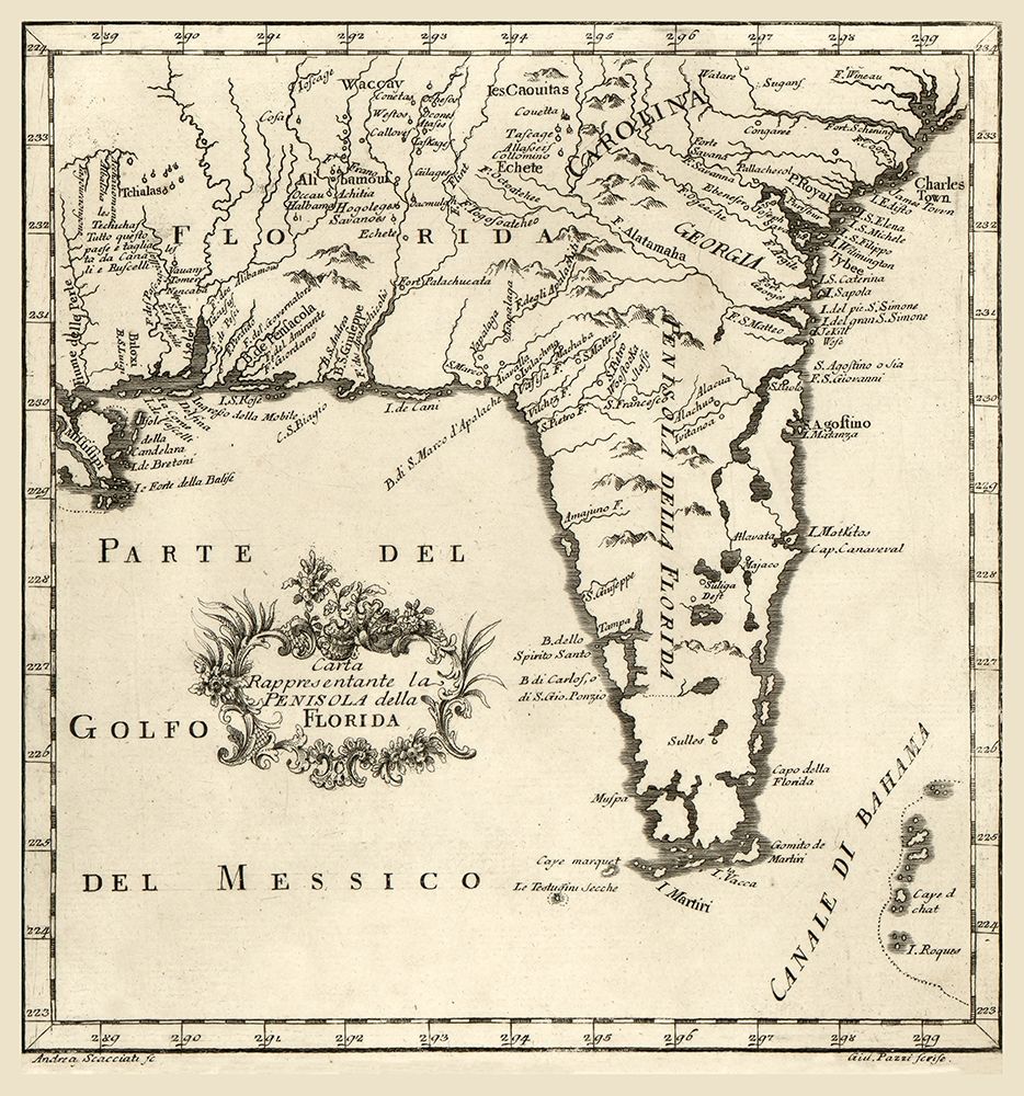 Florida - Scacciati 1763