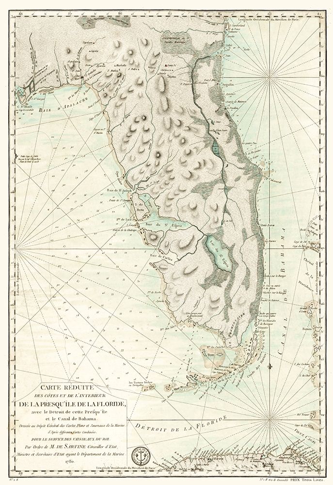 Florida - Sartine 1780