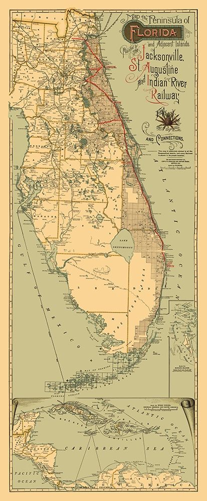 Jacksonville, St Augustine, Indian River 1893