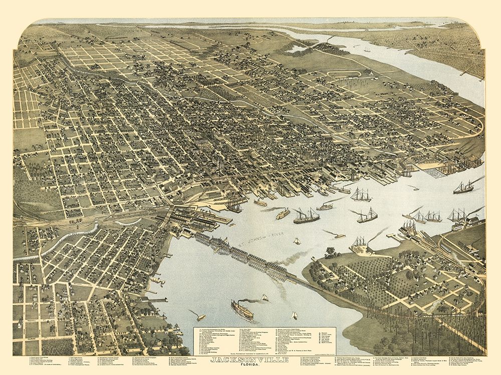 Jacksonville Florida - Koch 1893