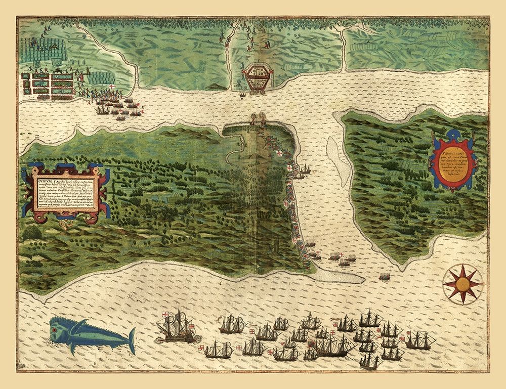 St Augustine Florida - Bigges 1589