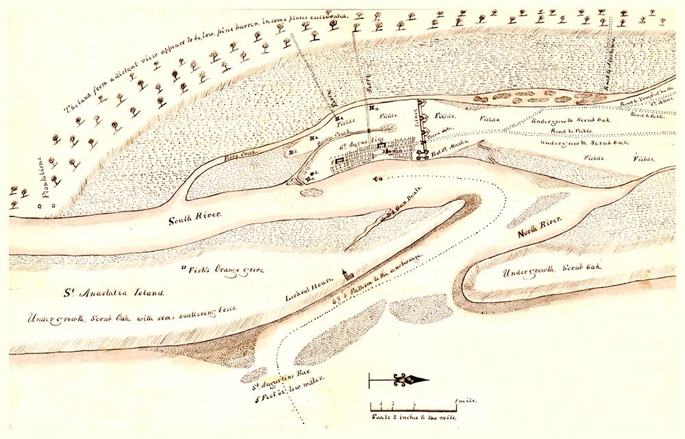 St Augustine Florida - Birch 1819
