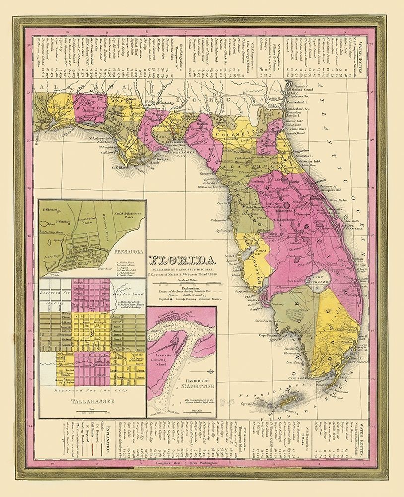 Florida - Mitchell 1846