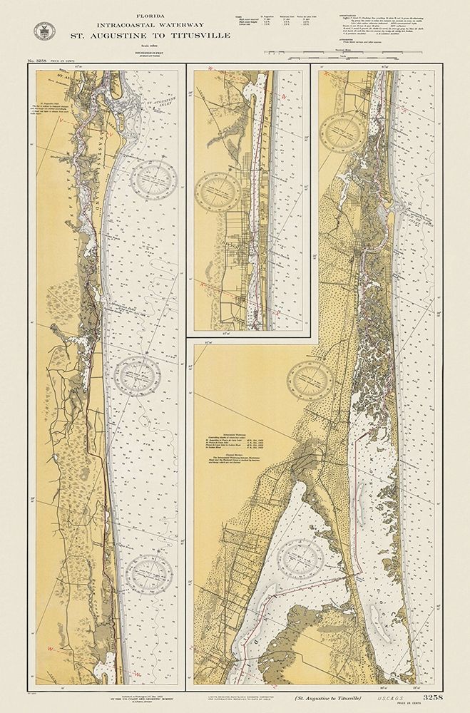 Florida Intracoastal Waterway 1932