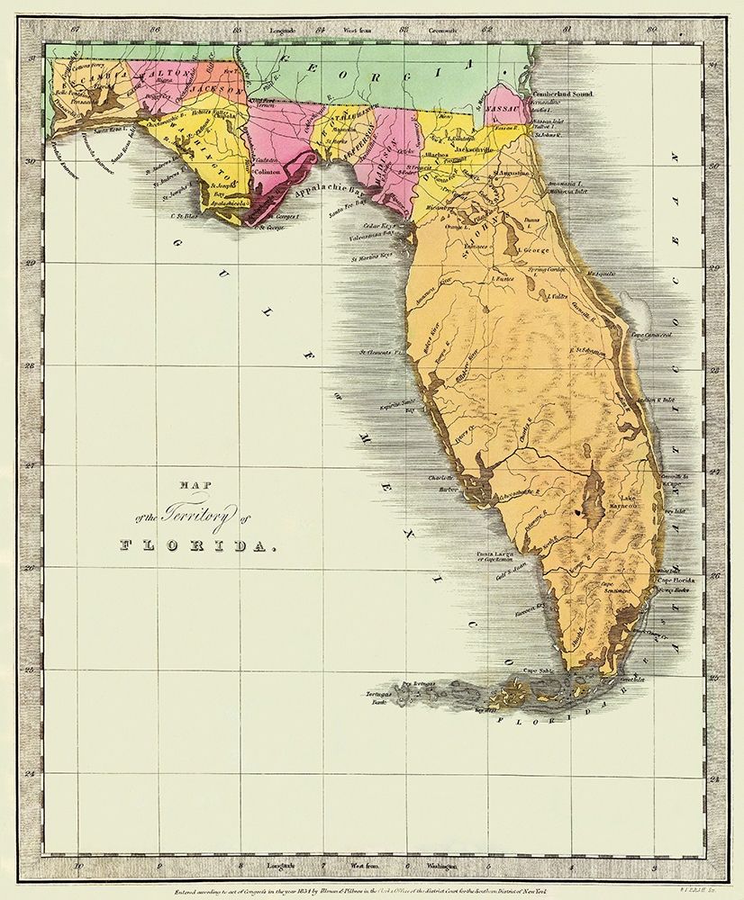 Florida - Burr 1834