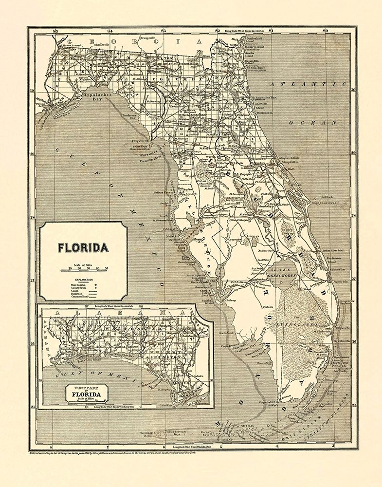 Florida - Morse  1842