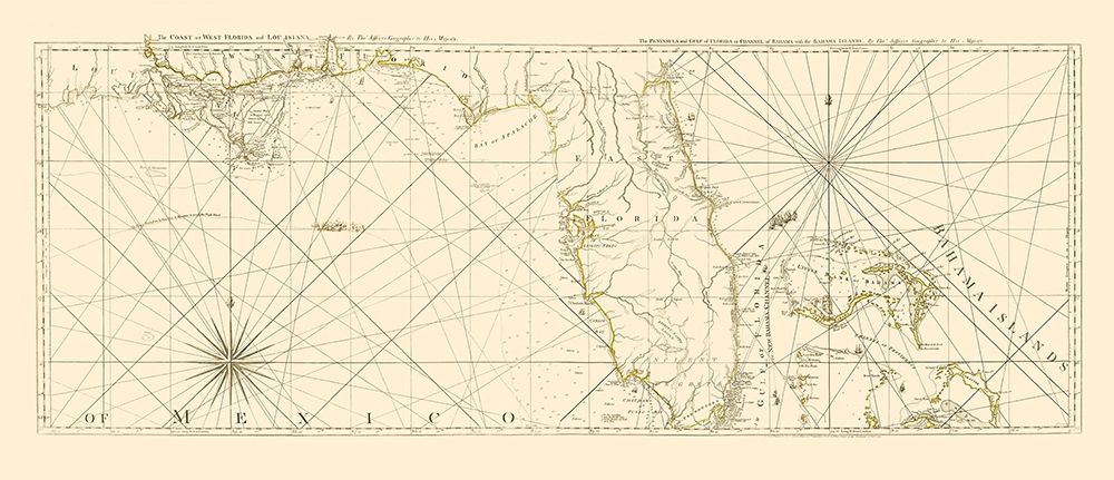 West Florida Coast, Channel of Bahama