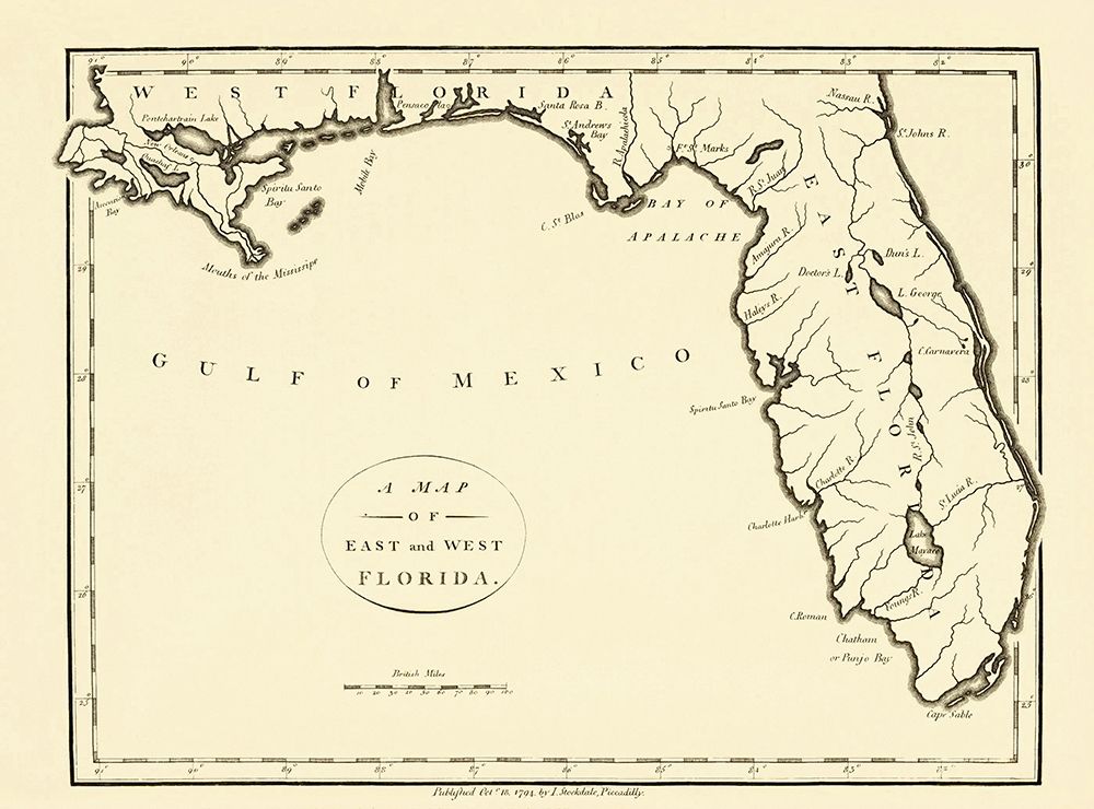 Florida - Stockdale 1794