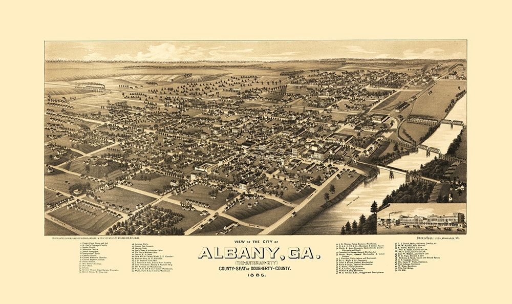 Albany Georgia - Norris 1885