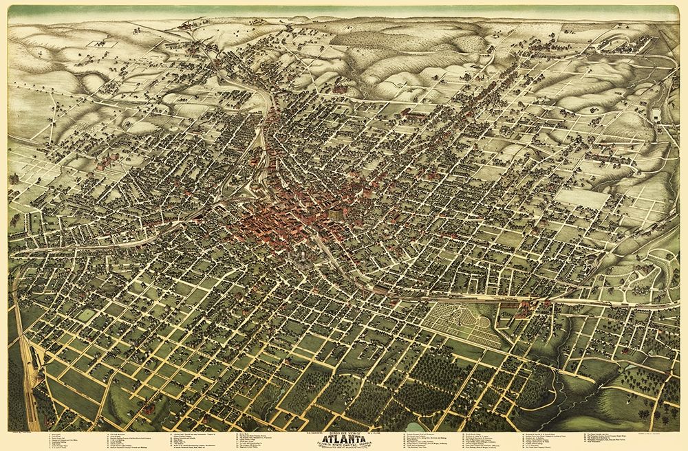 Atlanta Georgia - Hughes 1892
