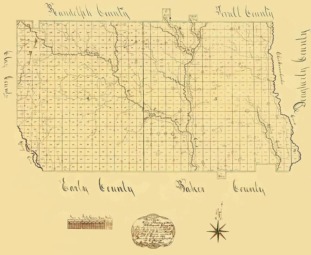 Calhoun Georgia - Secretary of State 1866