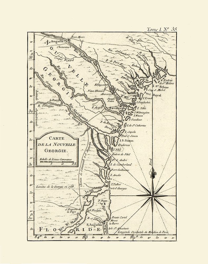 Georgia - Bellin 1764