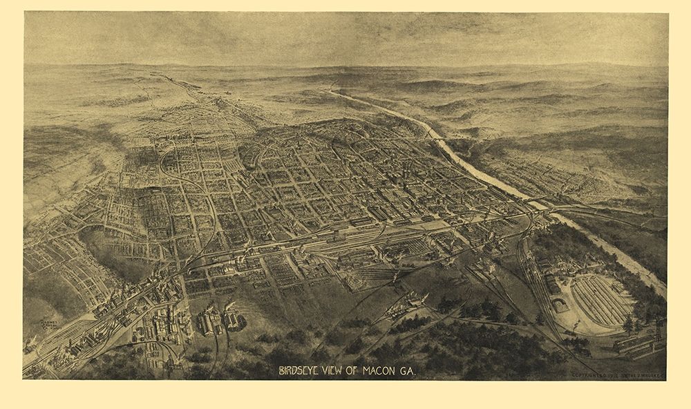 Macon Georgia - Burke 1912