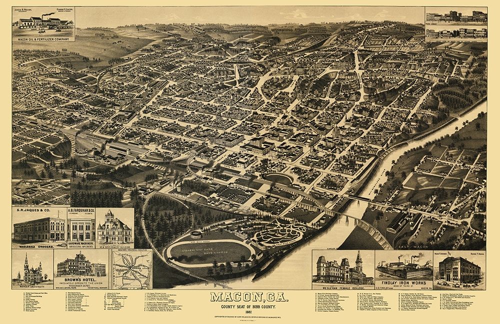 Macon Georgia - Wellge 1887