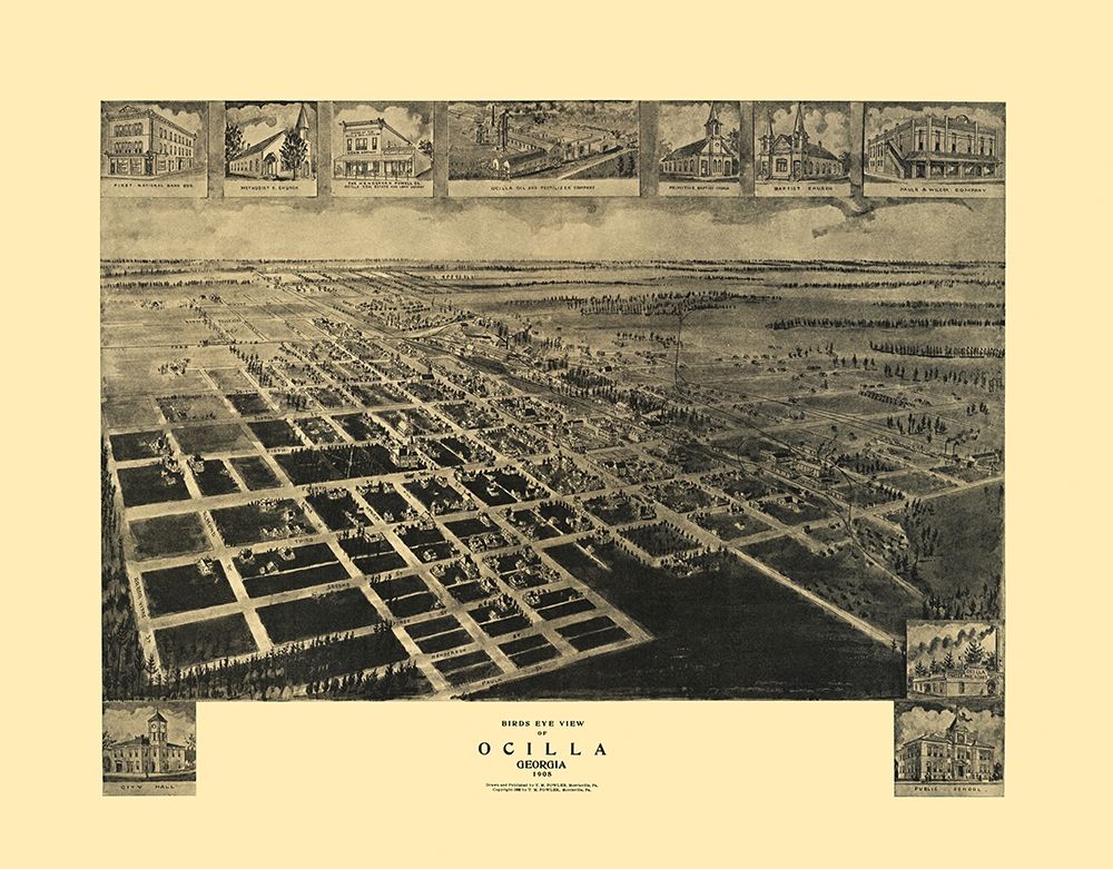 Ocilla Georgia - Fowler 1908