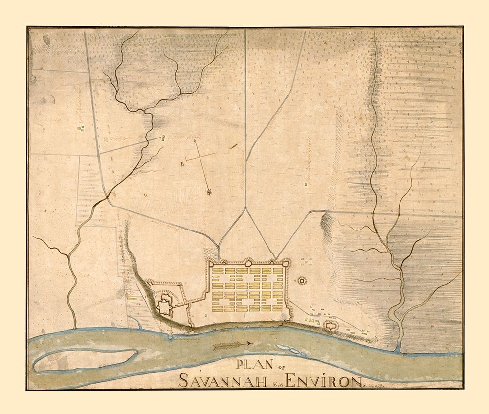 Savannah Georgia -1782